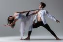 Photo of Ben Skinner and Emily Greenfield by David Bonham, taken as part of a workshop with Nicola Selby, 2012